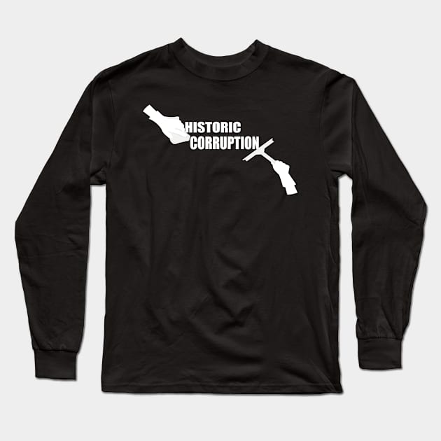 Historic Corruption Long Sleeve T-Shirt by SILVER01